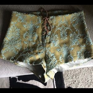 Spell and Gypsy Anastasia Brocade shorts XL